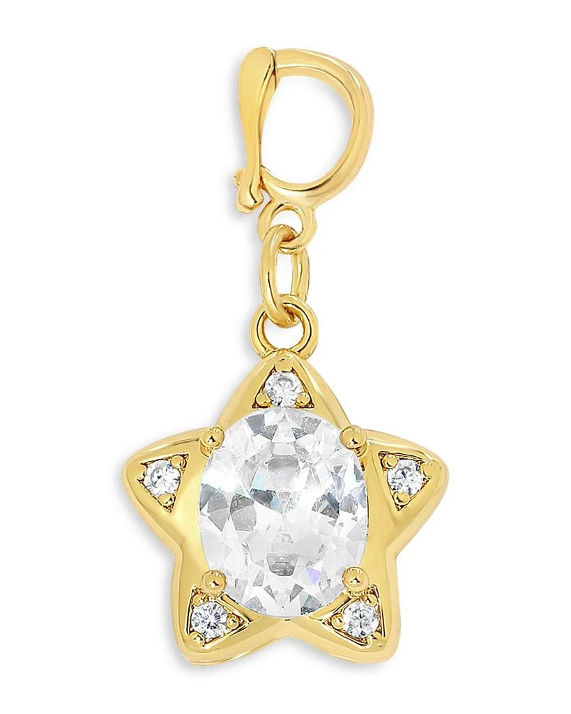 JACKIE MACK DESIGNS Cubic Zirconia Lucky Star Charm 1
