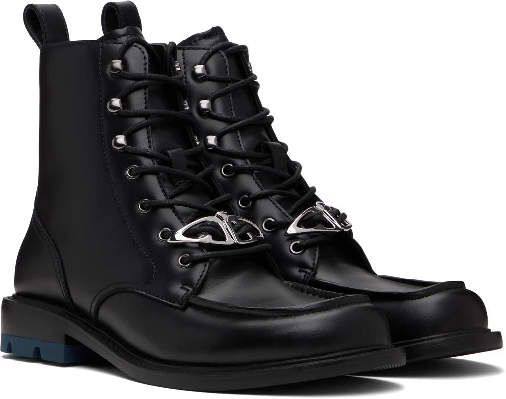 BOTH Black Re:Re Dressy Laced Boots 4