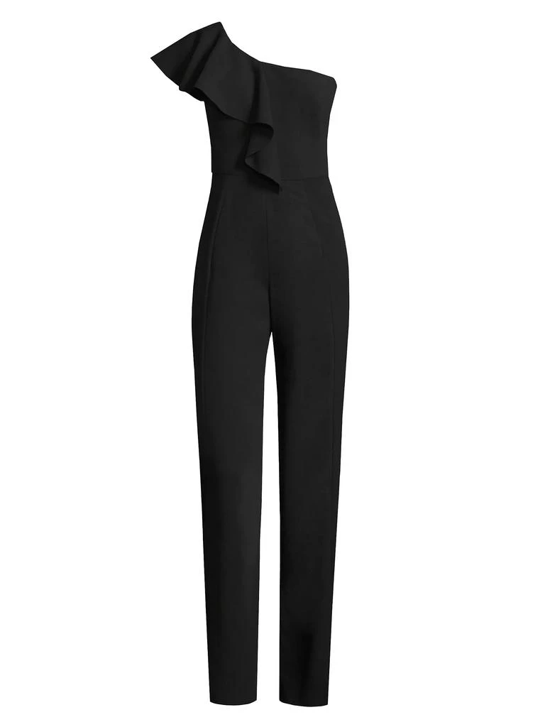 Black Halo Kallan Ruffle Jumpsuit 1