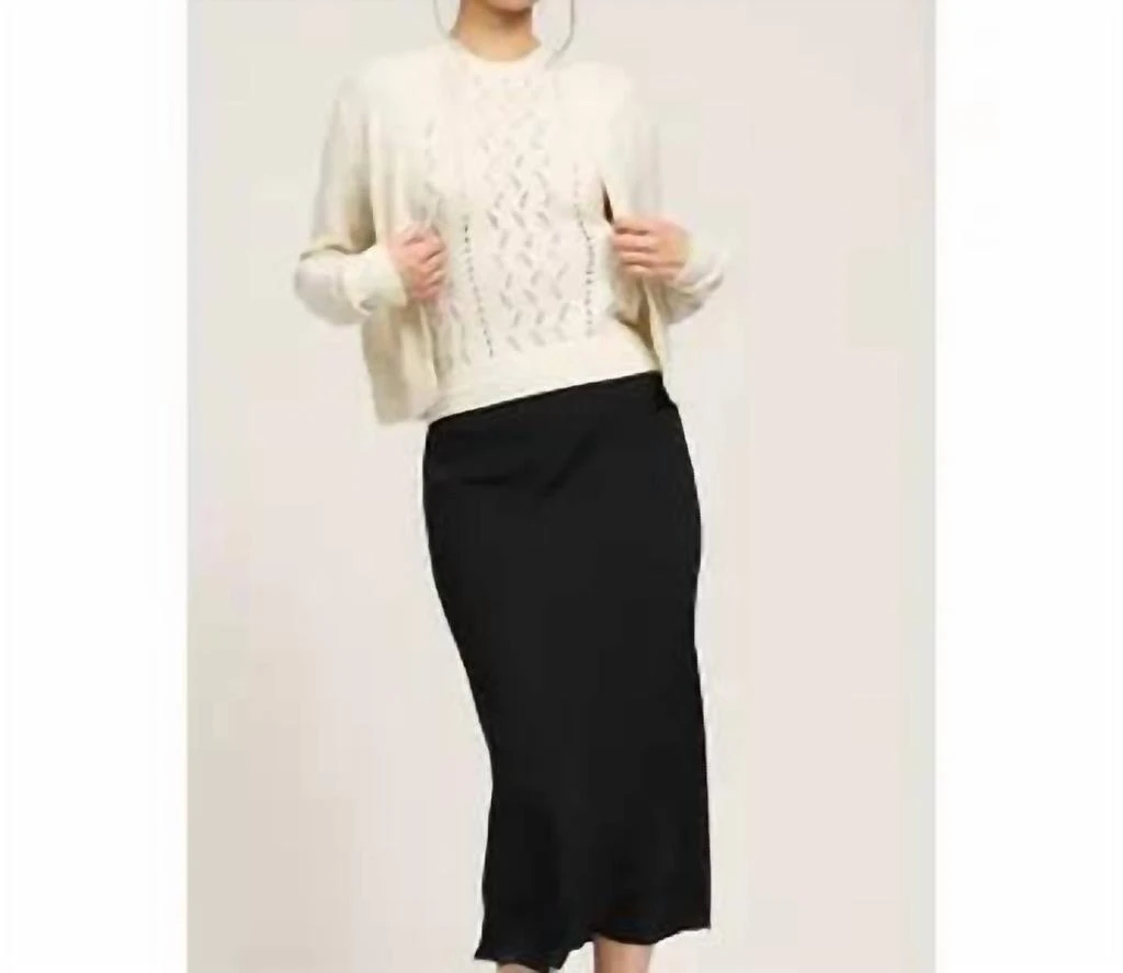 current air Current Air - Micro Sequined cardigan Set