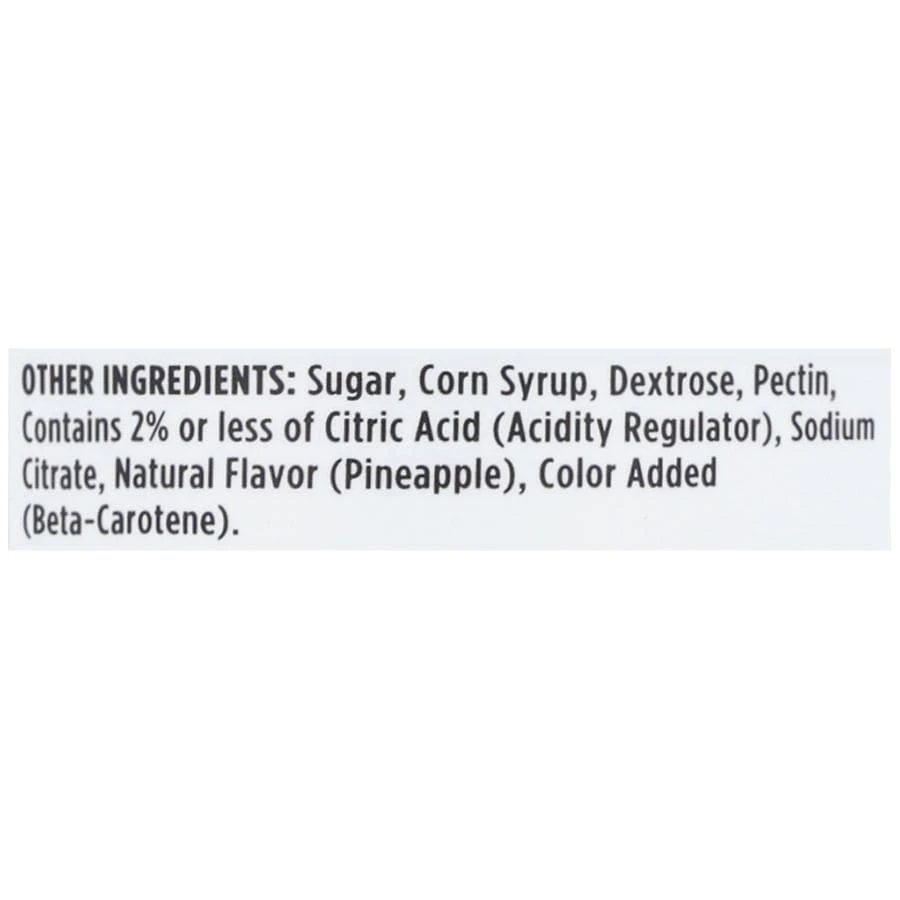 Walgreens Free & Pure Magnesium 20 mg Gummies Natural Pineapple 4