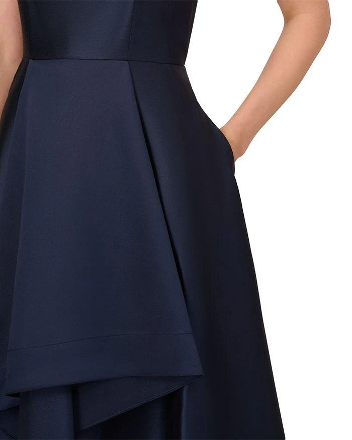 Adrianna Papell Mikado High Low Gown 5