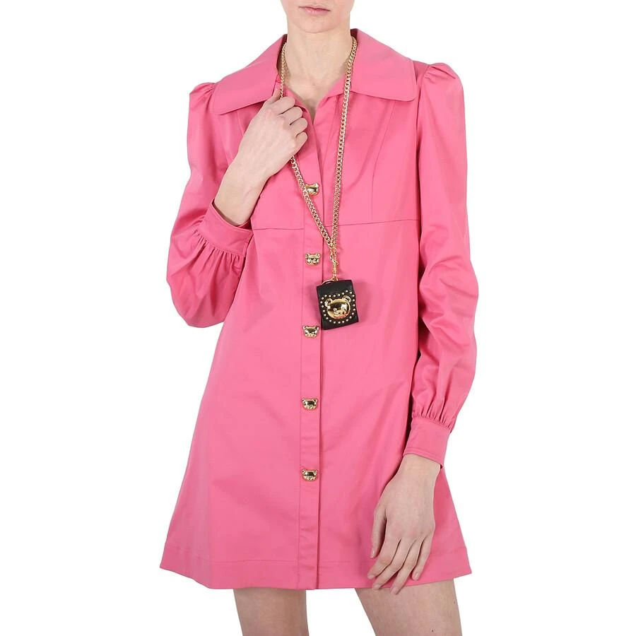 Moschino Black Studded Teddy Airpods Case 2