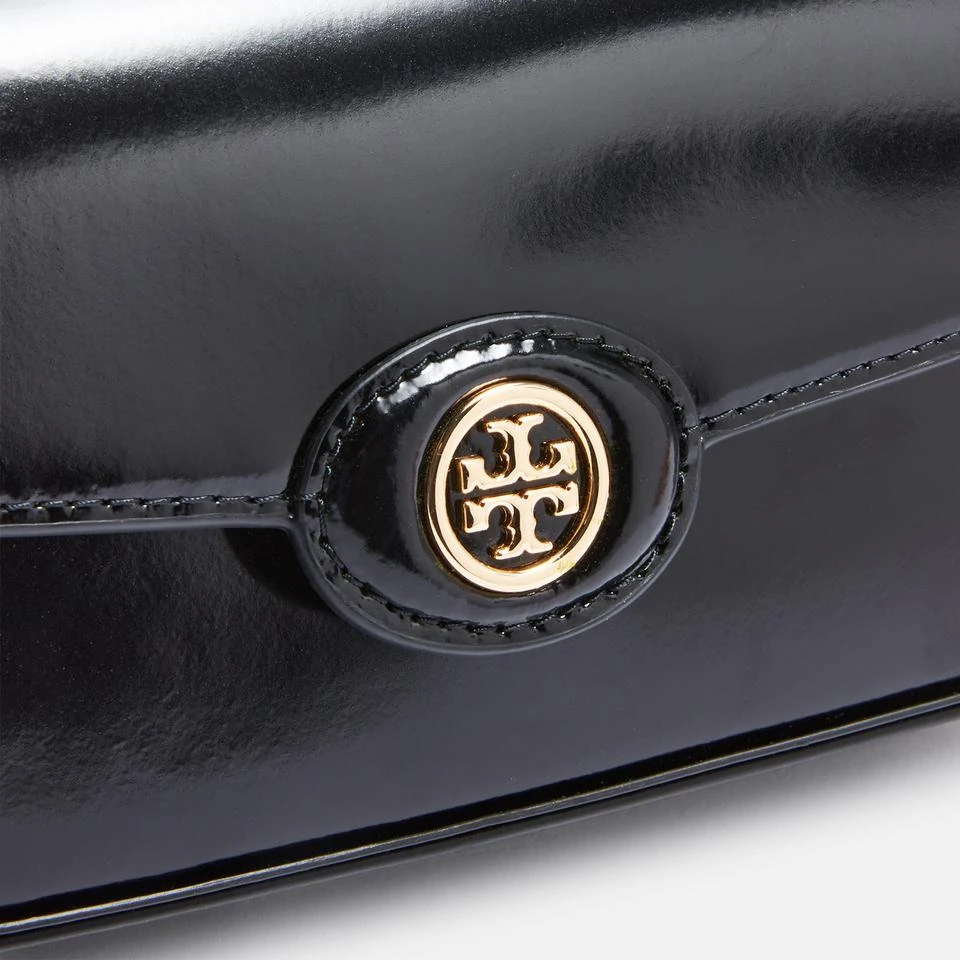 Tory Burch Tory Burch Robinson Spazzolato Patent Leather Shoulder Bag 4