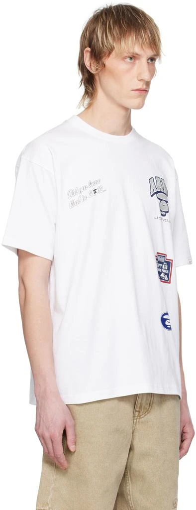 AAPE by A Bathing Ape White Theme T-Shirt 2