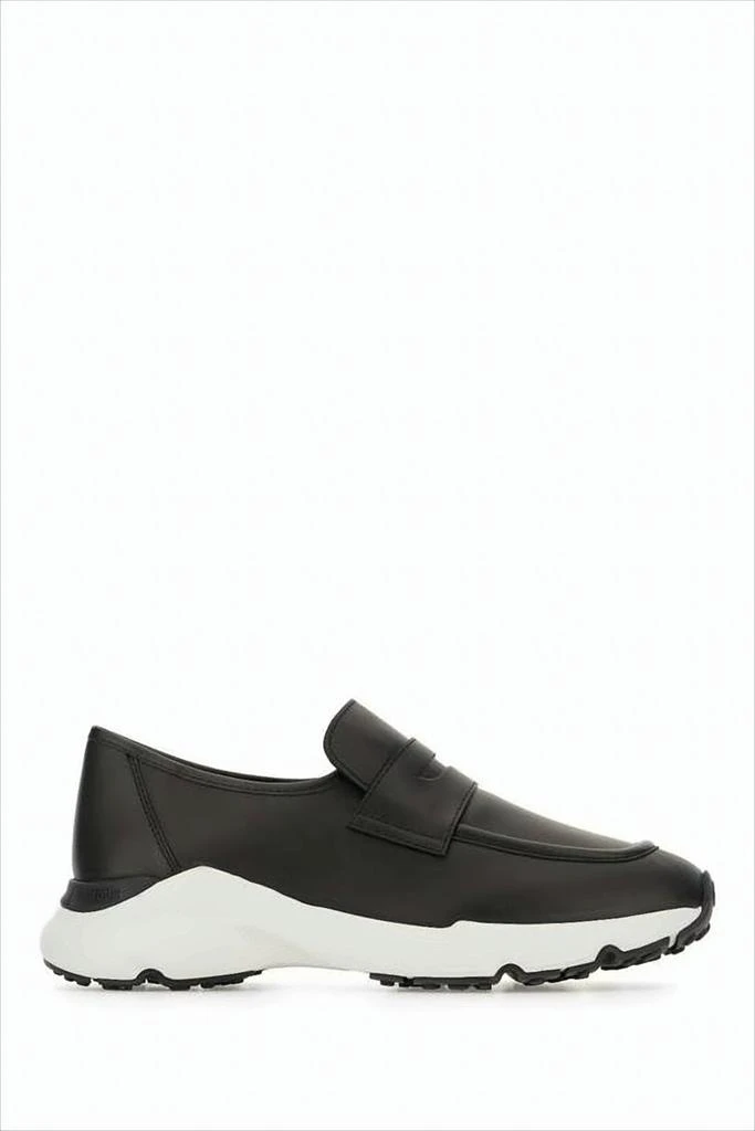 Tod
s Sporty Loafer Sneakers with Calf Leather Upper