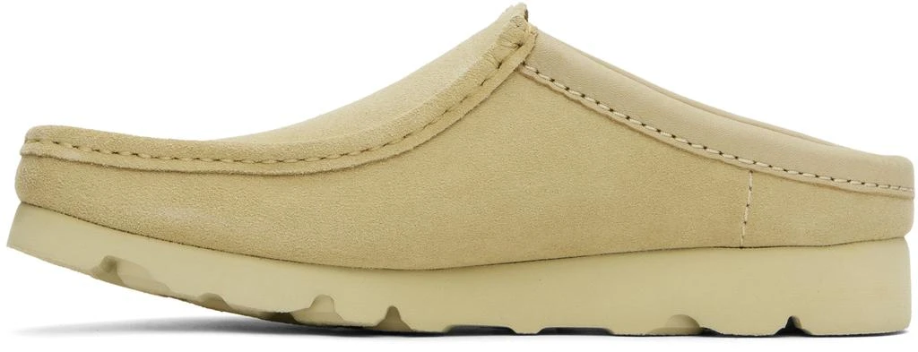 Clarks Beige Wallabee Slip-on Loafers 3