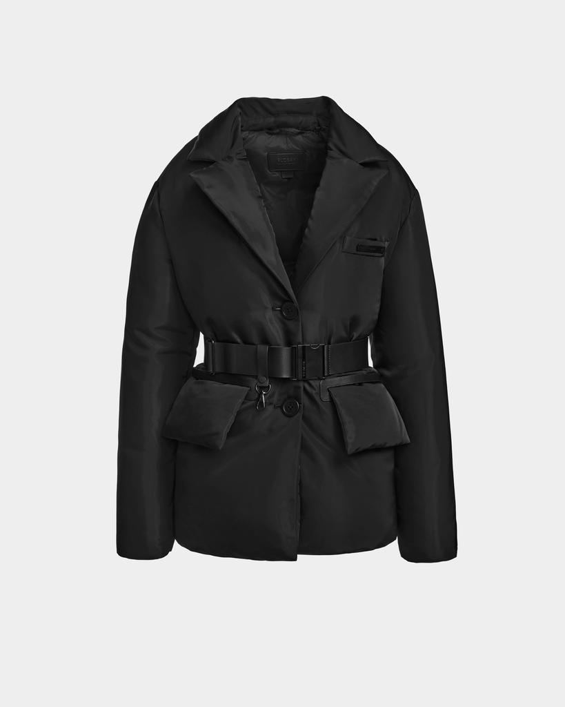 RUDSAK PAOLA WOMEN'S DOWN BELTED BLAZER PUFFER JACKET