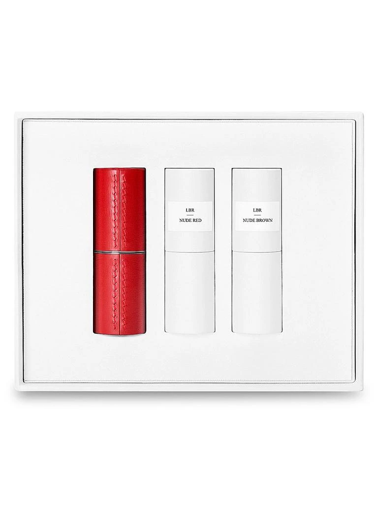 La Bouche Rouge Lipstick Set With Fine Leather Case 8