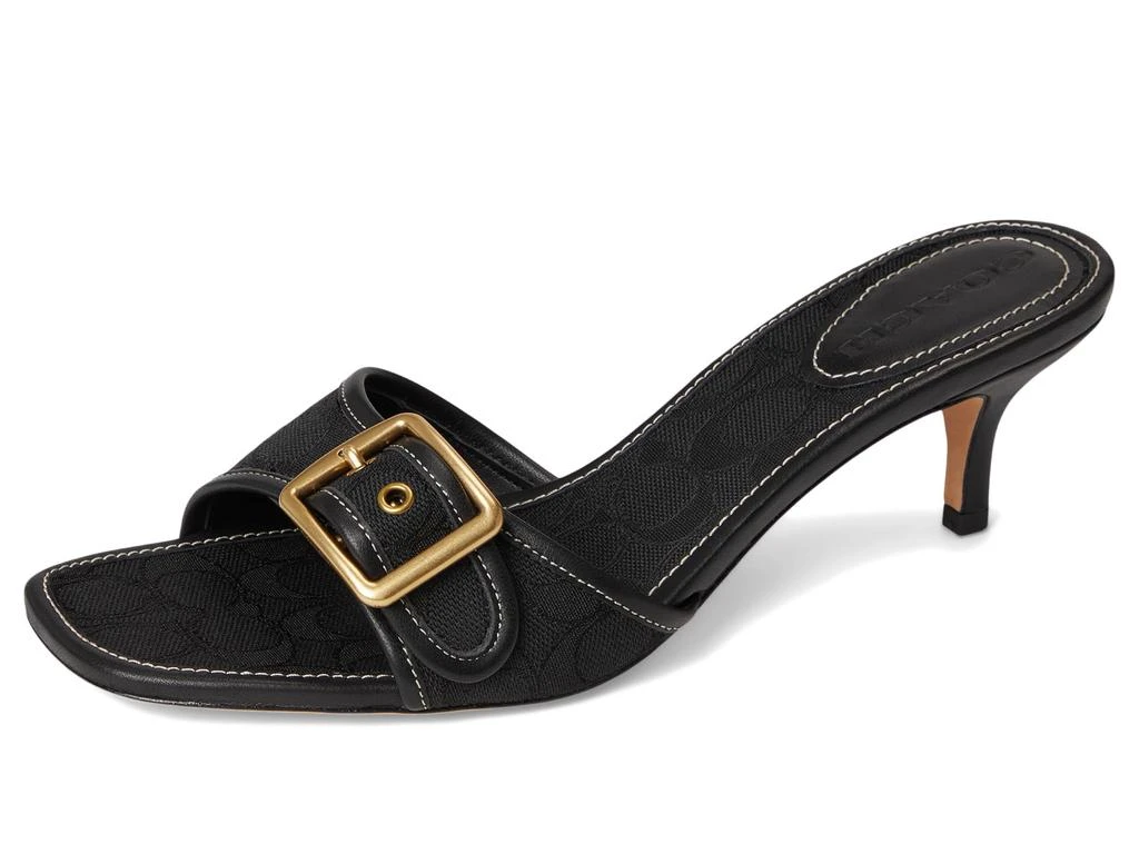 Coach Margot Sandals In Signature Textile Jacquard 7