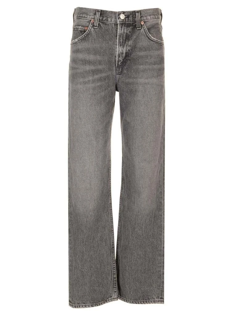 AGOLDE AGOLDE Valen Mid-Rise Slim Cut Jeans 1