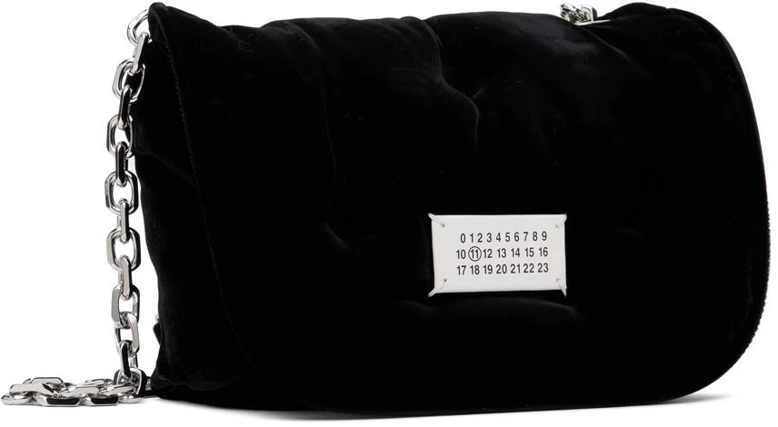 MAISON MARGIELA Black Glam Slam Flap Small Bag 2