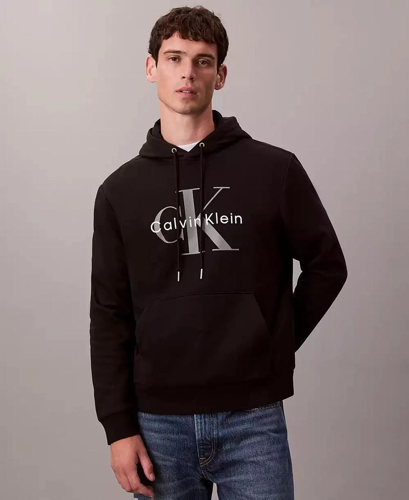 Calvin Klein Men's Monogram Logo Fleece Hoodie 4