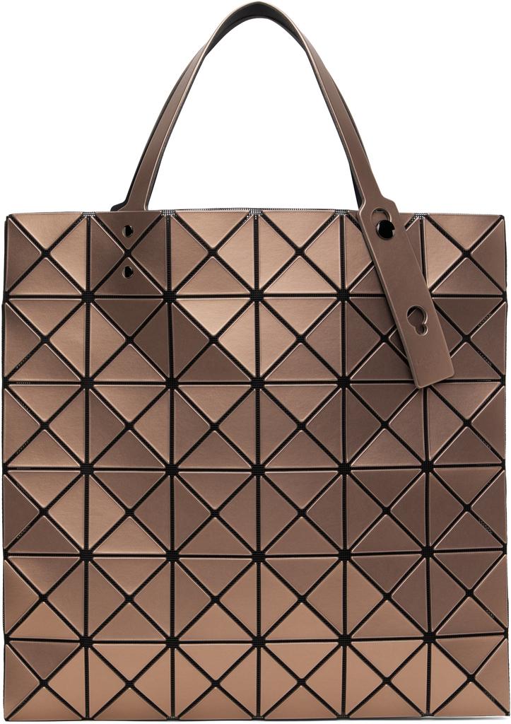 【送料&関税込】Issey Miyake Carat Brown Handbag Issey Miyake Brown Carat Large Bag - Tote Bags - Compare