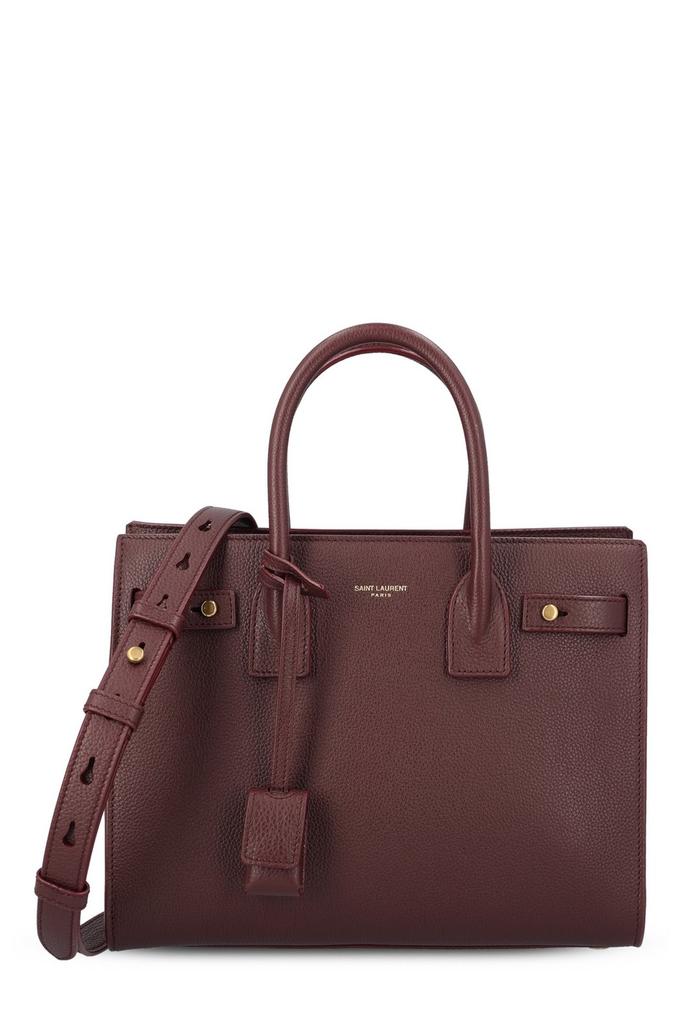 ☆関税込☆SAINT LAURENT★BABY SAC DE JOUR TOTE BAG★ SAINT LAURENT Sac De Jour baby embossed-leather tote | NET-A