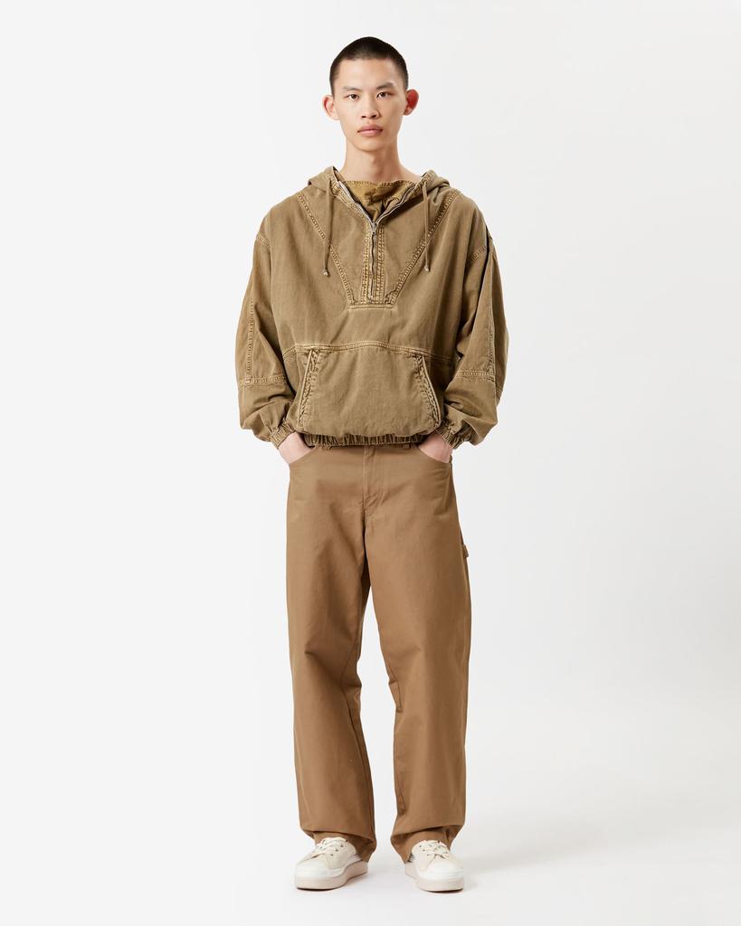 Isabel Marant ISABEL MARANT, VLODE COTTON TOP - Men - Green - L