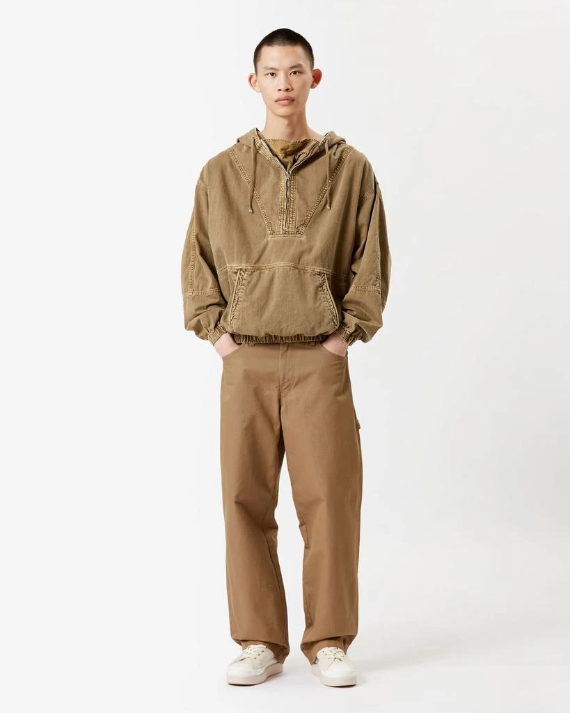 Isabel Marant ISABEL MARANT, VLODE COTTON TOP - Men - Green - L 1