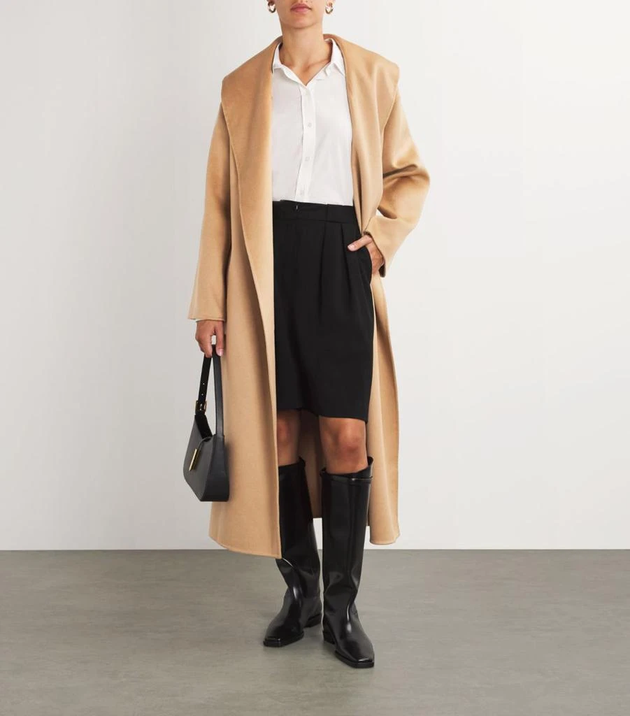 AEXAE Cashmere-Wool Blend Wrap Coat 2