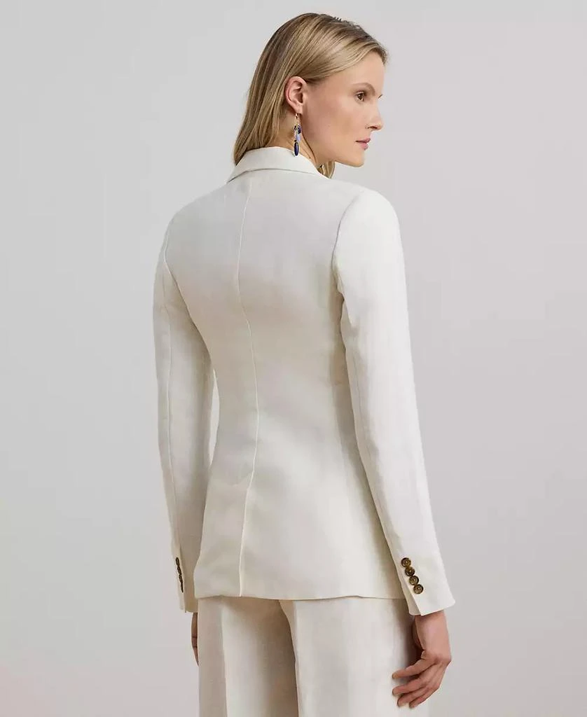 Ralph Lauren Women's Linen-Blend Twill Blazer 2