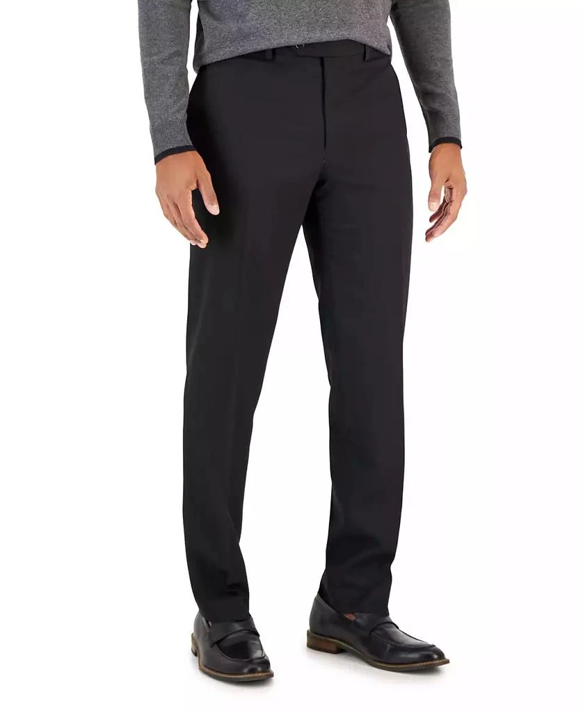 Van Heusen Men's Flex Plain Slim Fit Suits 3