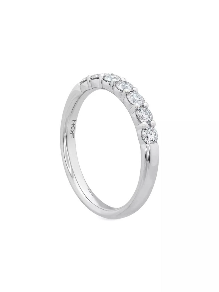 Hearts On Fire Signature 18K White Gold & 0.47-0.57 TCW Diamond 7-Stone Band 1
