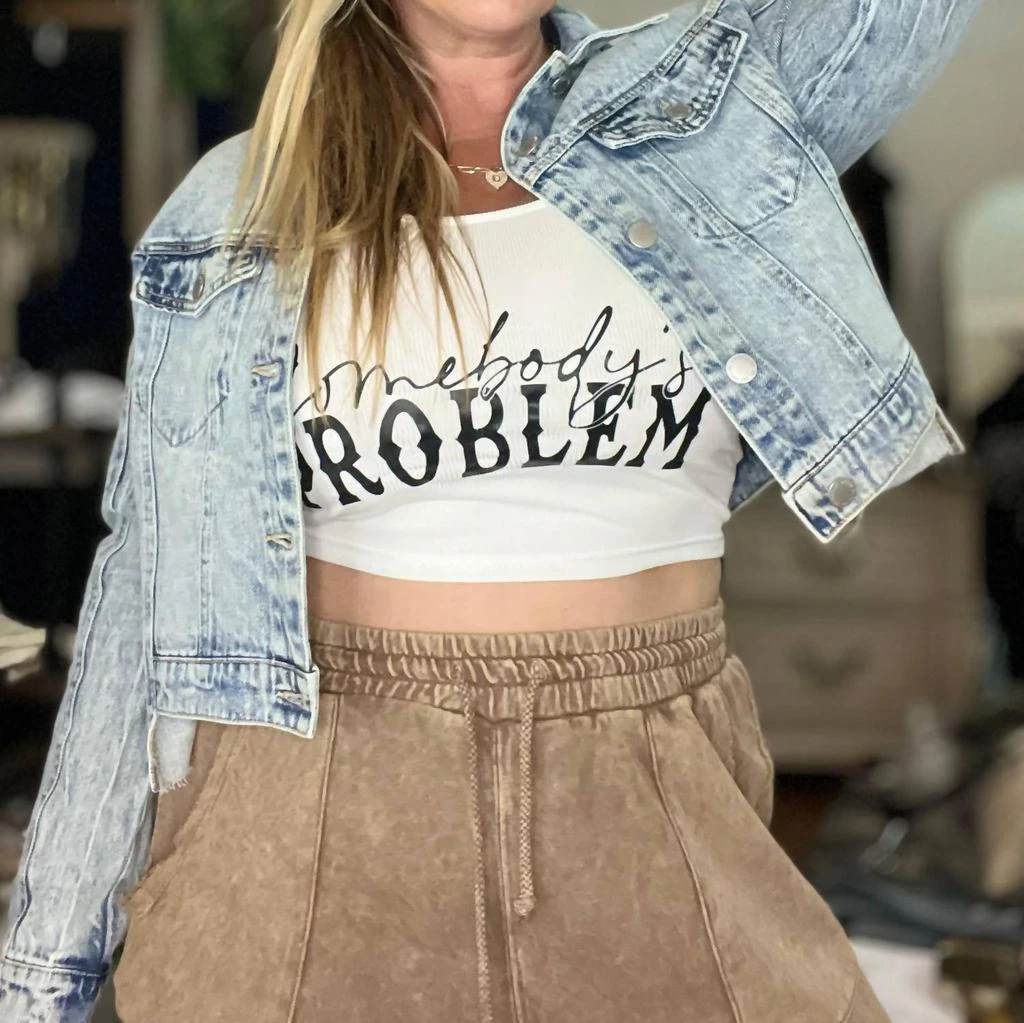 RISEN Risen - Oversized Step Hem Jacket