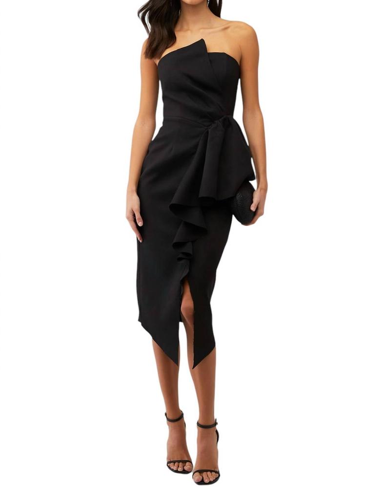 Elliatt Madilyn Dress In Black