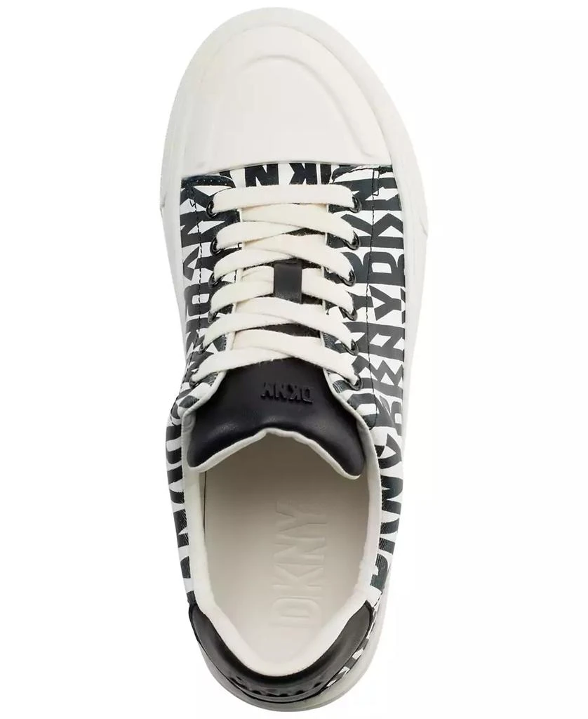 DKNY Women's York Lace-Up Low-Top Sneakers 4