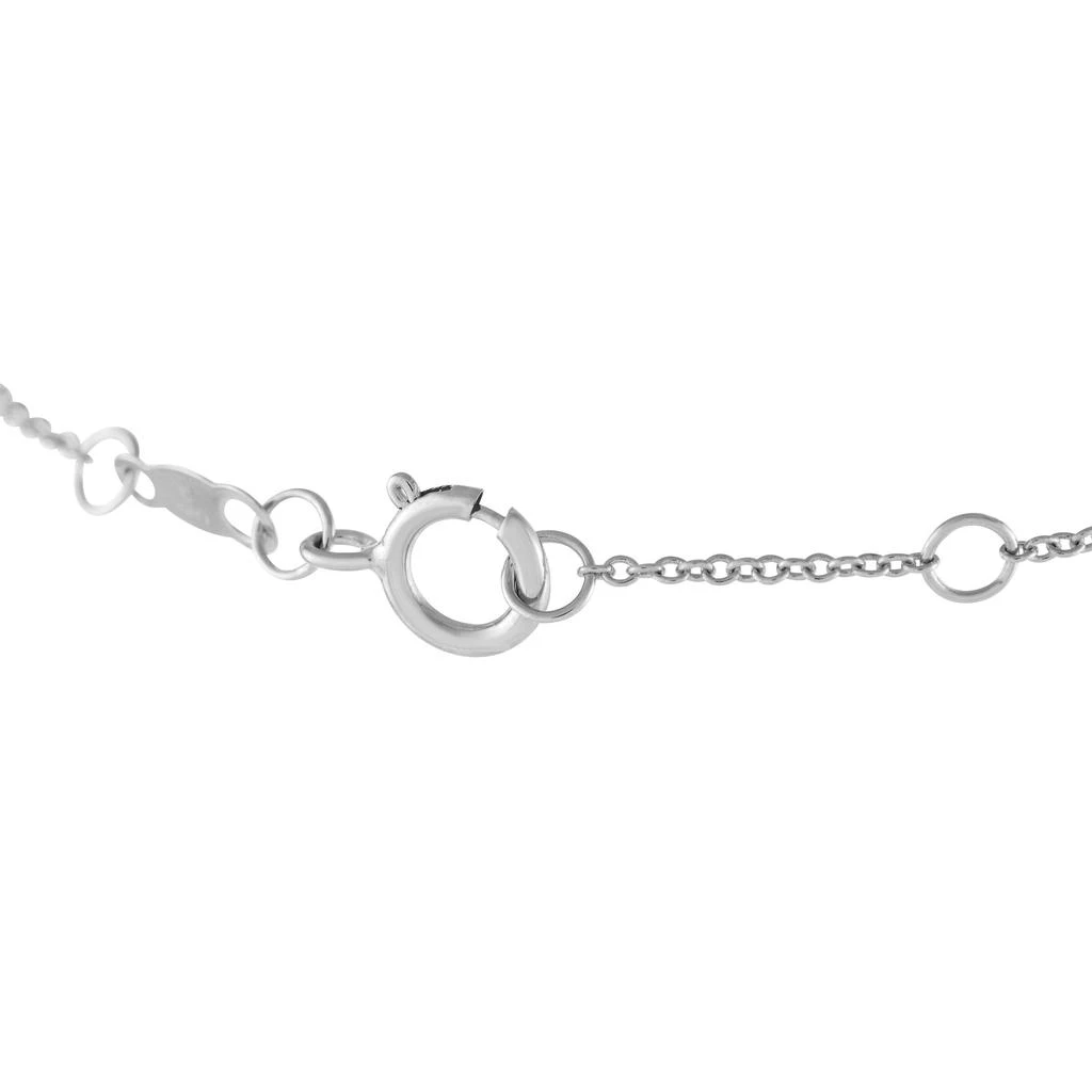 Non Branded LB Exclusive 14K White Gold 0.10ct Diamond Bracelet BR09660-W 3