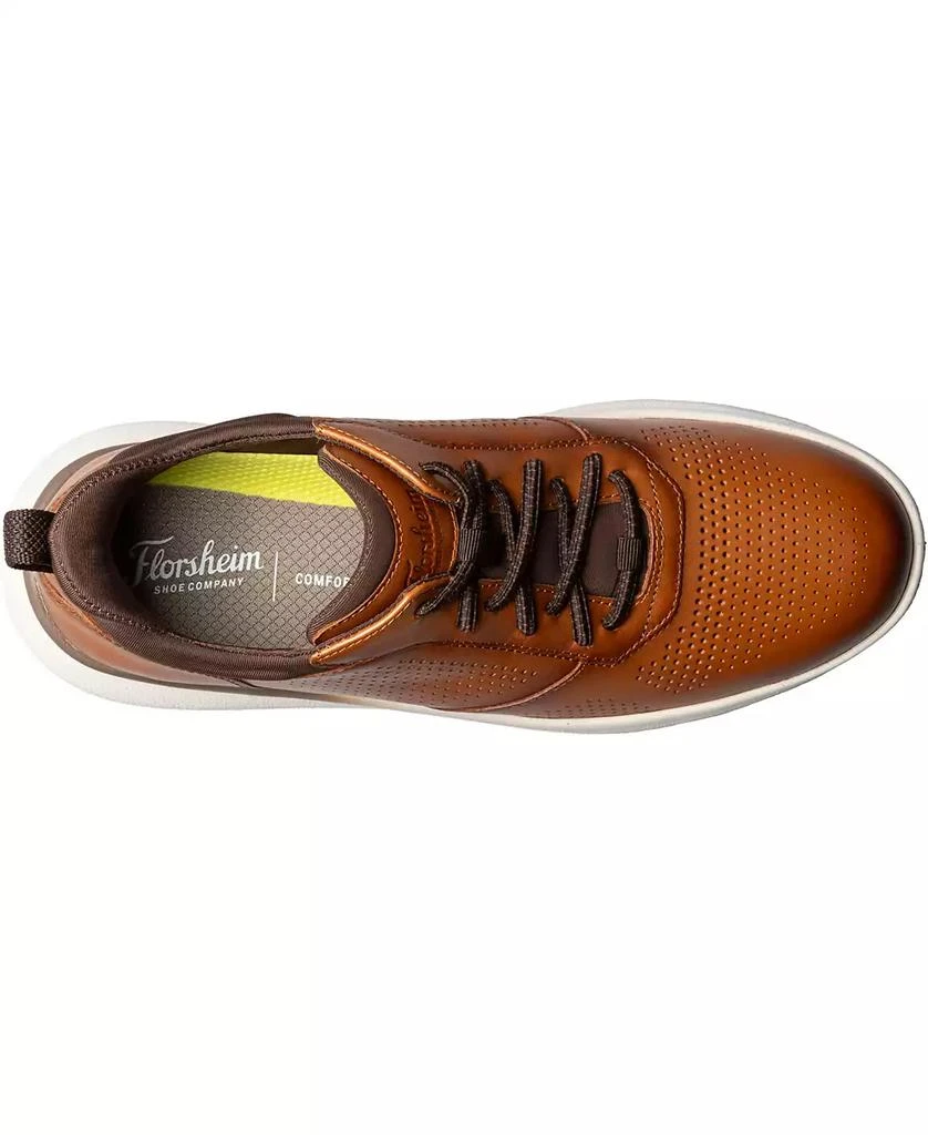 Florsheim Men's Fleet Perf Toe Elastic Lace Sneaker 6