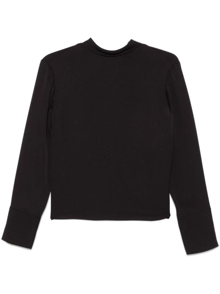 Theory Theory Tie-Neck Blouse In Silk Georgette 1