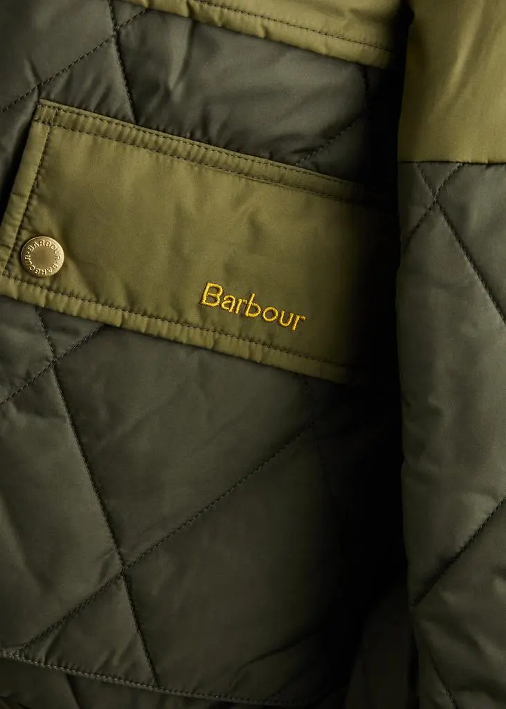Barbour Milby quilted shell jacket  5