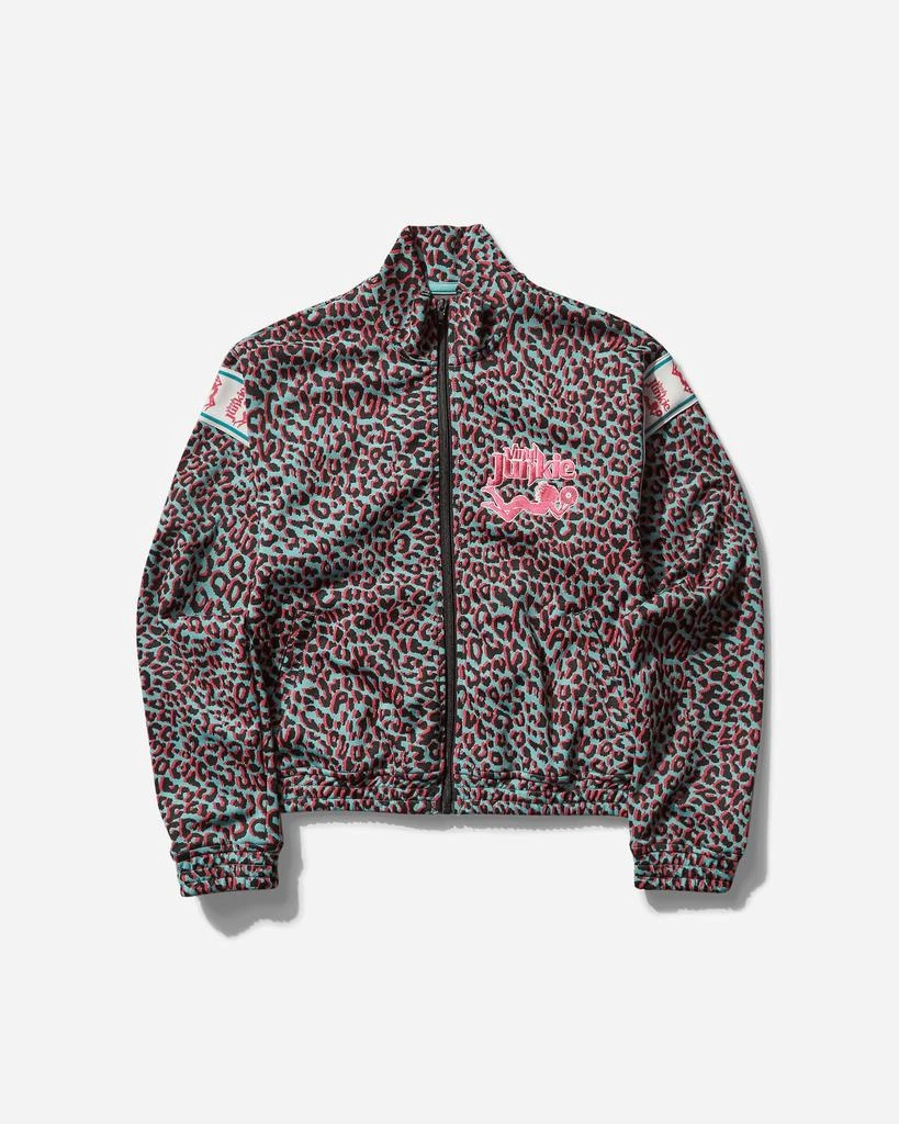 Hysteric Glamour Women's Vinyl Junkie Track Jacket Green 1