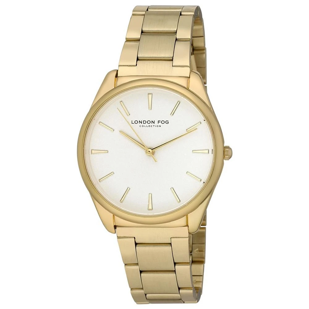 London Fog Women's Covent Gold-Tone Alloy Bracelet Watch 1