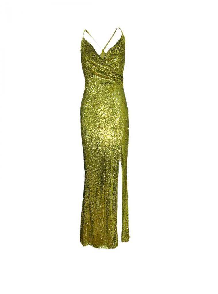 green emerald velvet dress Forever Gold Dress– Teuta Matoshi