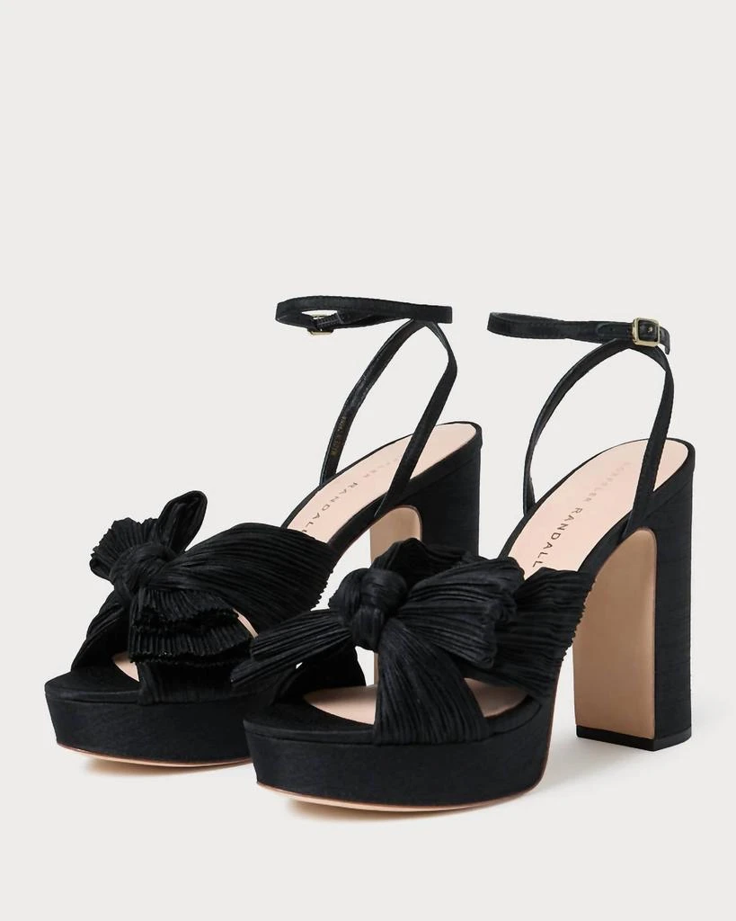 Loeffler Randall Loeffler Randall - Women's Natalia Pleated Platform Sandal 2