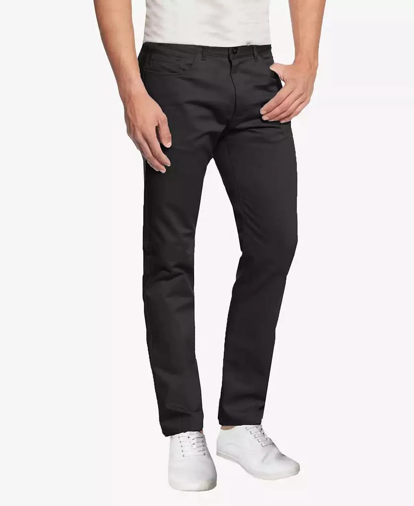Galaxy By Harvic Men
s 5-Pocket Ultra-Stretch Skinny Fit Chino Pants 1