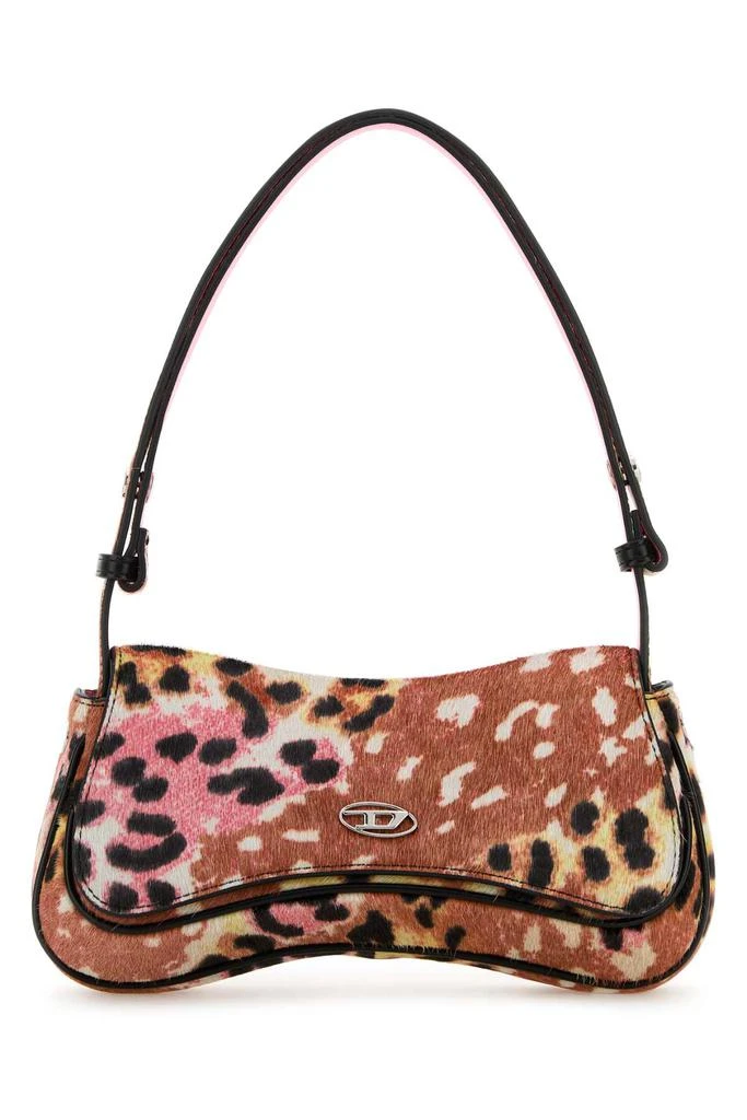 Diesel Printed Calf Hair Play Shoulder Bag from Italist