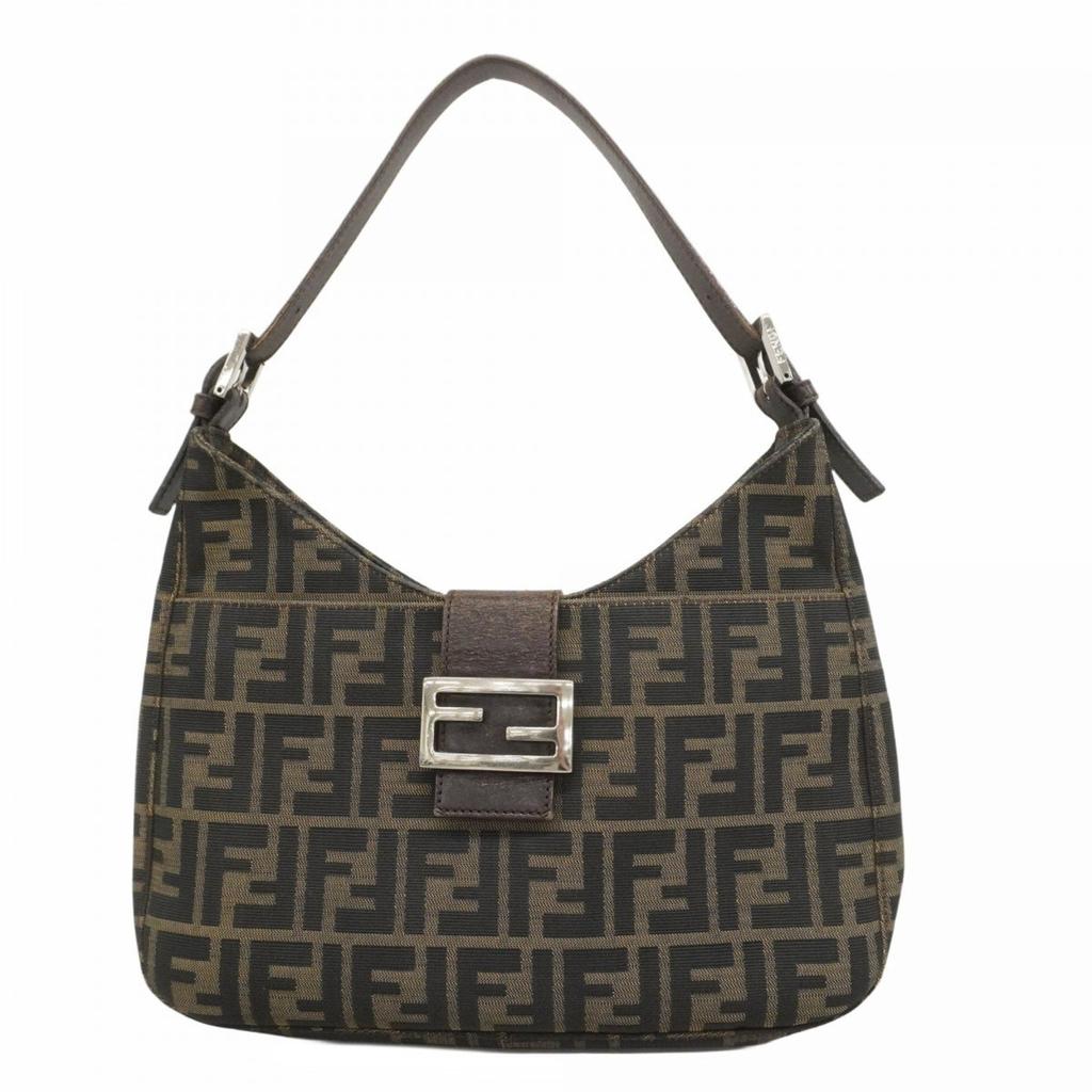 Fendi Nylon Canvas Handbag (Pre-Owned)