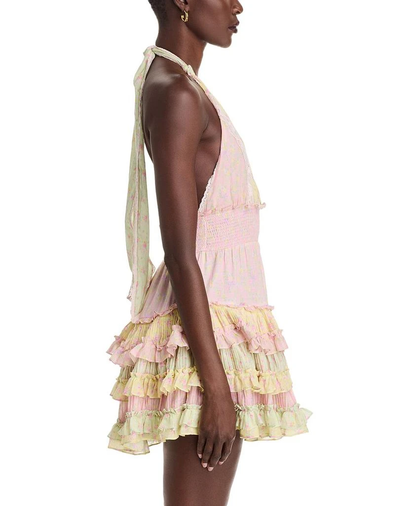 LOVESHACKFANCY Quintelle Ruffle Mini Dress 5