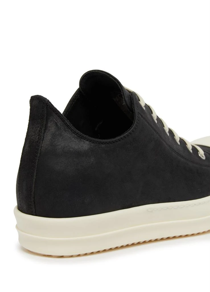 RICK OWENS Leather low sneakers 6