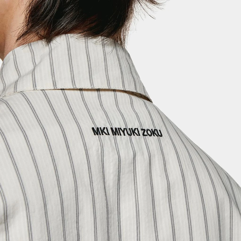 MKI Miyuki Zoku MIYUKI ZOKU Box Cottton-Seersucker Dress Shirt 4