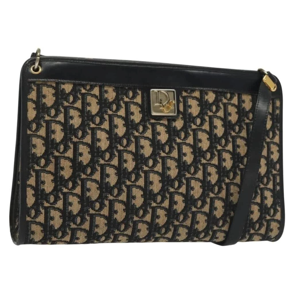 Dior Wristlet Zip Dior Canvas Canvas Shoulder Bag Bag (Pre-Owned)