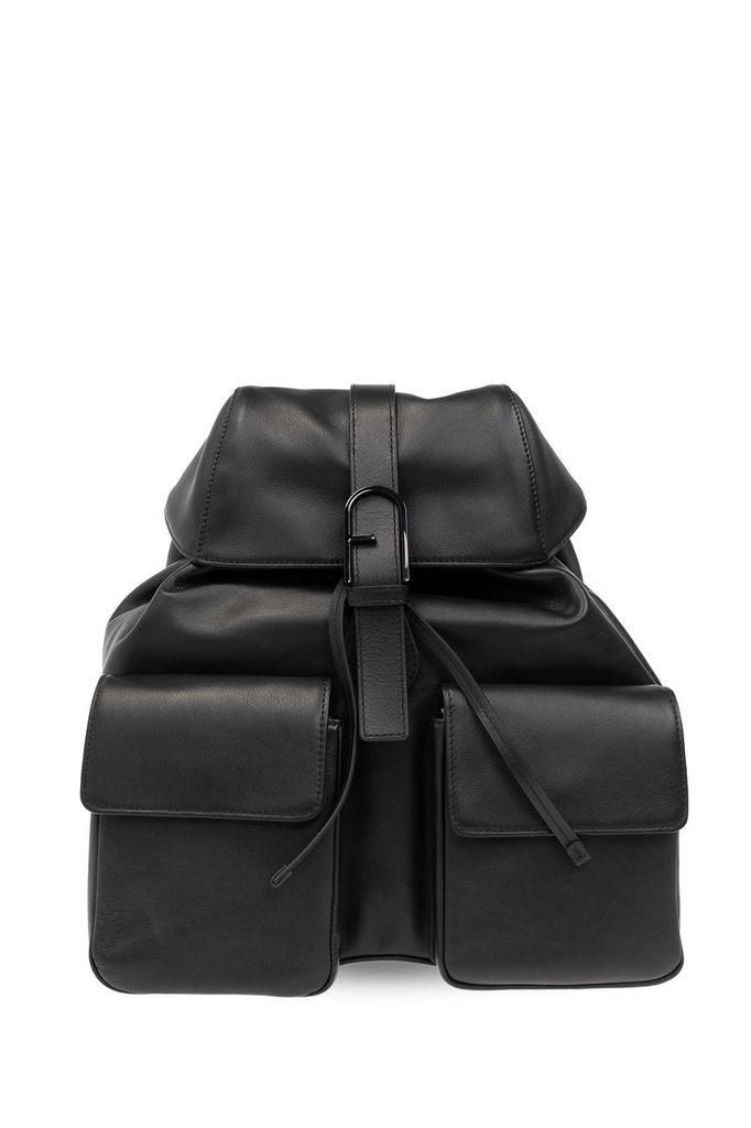 Furla black backpack online