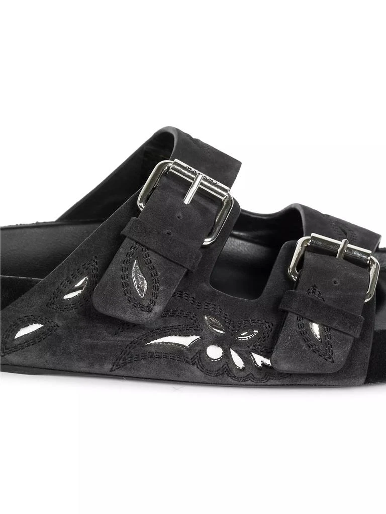 Isabel Marant Lennyo Suede Sandals 6