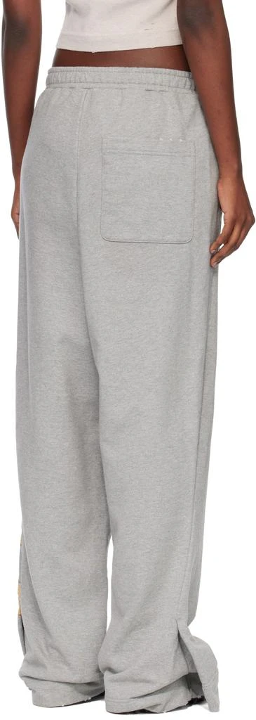 Maison MIHARA YASUHIRO Gray College Print Sweatpants 3