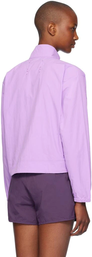 District Vision Purple Cropped Recycled DWR Jacket 3