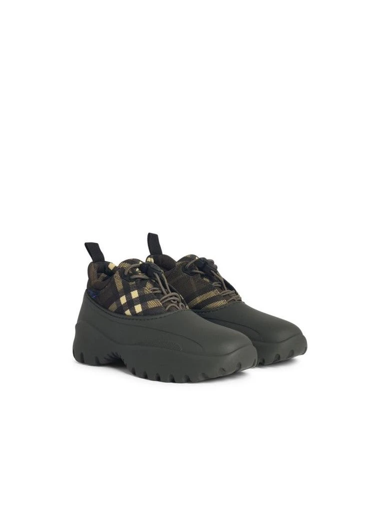 Shop Green Fabric Blend Sneakers on Sale at BeyondStyle  display picture 1
