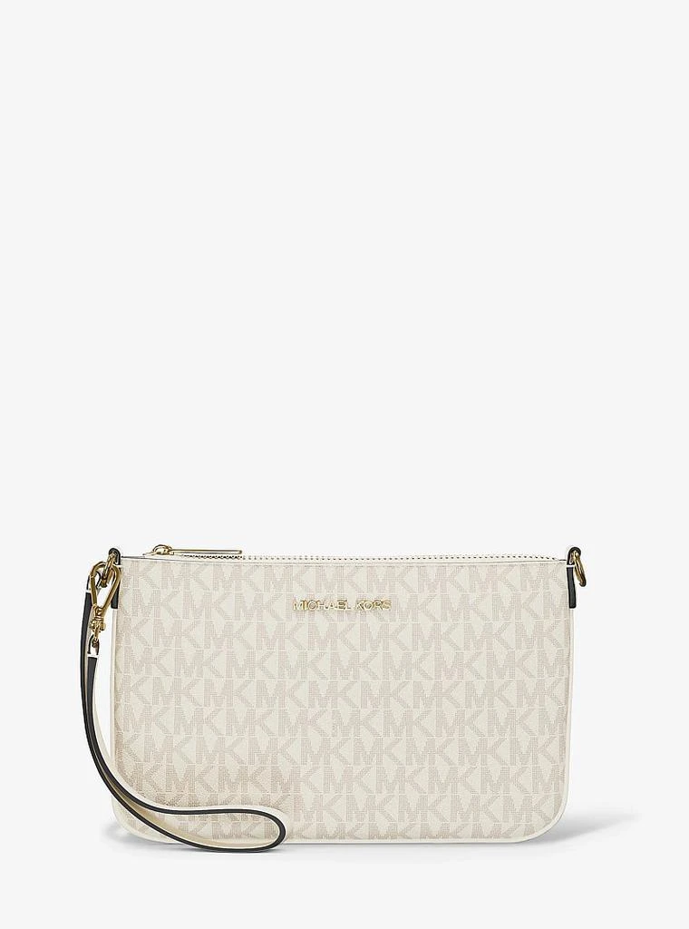 Michael Kors Jet Set Small Signature Logo Convertible Wristlet