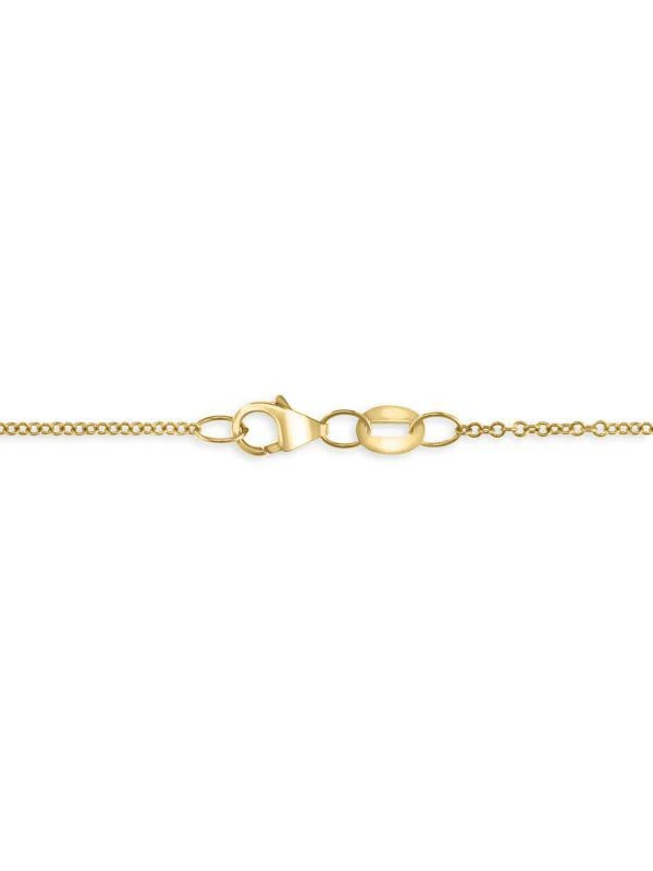Effy Safari 14K Yellow Gold, Diamond & Multicolor Sapphire Snake Pendant Necklace 2